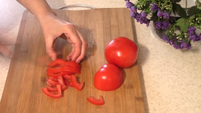 Быстрый салат с крабовыми палочками