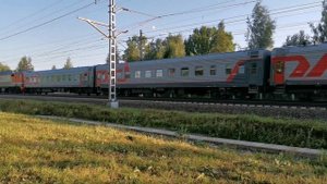 Поезд номер "113А" Санкт-Петербург-Адлер