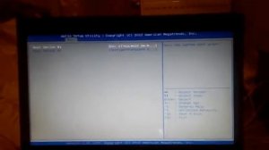Установка настроек в Bioss на Asus x55v,для установки Windows с установочной флешки...