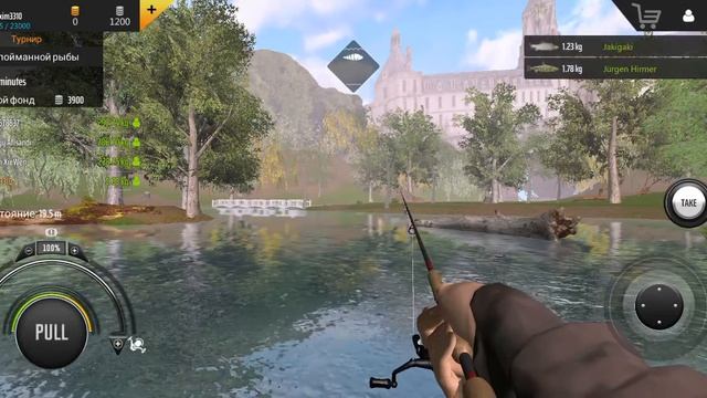 Professional fishing mobile #9 участие в турнире!