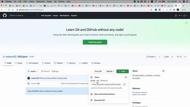 Import repository from Github to Eclipse using SSH смотреть онлайн