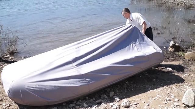 Установка стояночного тента «Фролыч» на лодку ПВХ смотреть онлайн