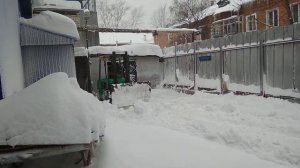 уборка снега вилочным погрузчиком