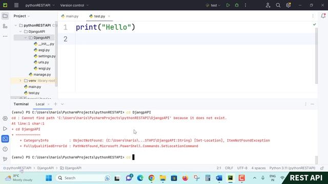 Creating Django project - How to Create Django project - Python Django Tutorial