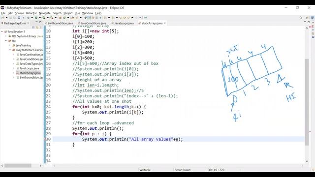Introduction to Java Arrays | Selenium Java Programming | Core Java Array | Learn Arrays Easily | смотреть онлайн