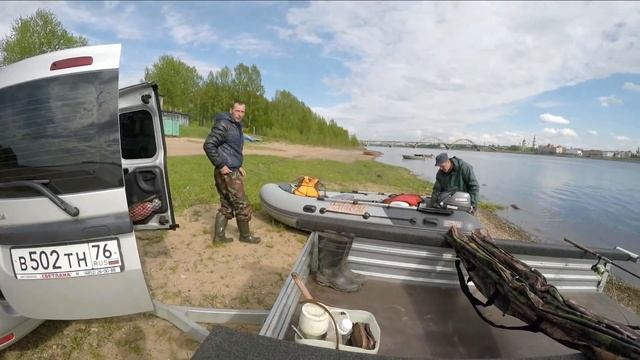 Приезд друзей на рыбалку в Рыбинск . смотреть онлайн