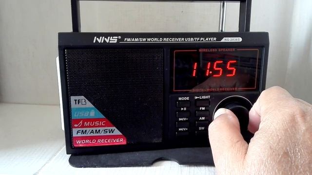 NNS NS-2036S SW BAND TESTİ