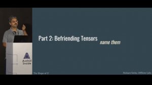 The Shape of U  - Befriending Tensors