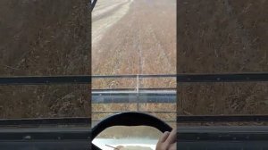 настройки зернового комбайна под Лён.