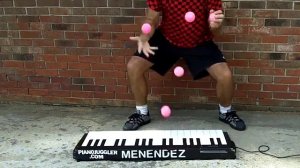 Необычное жанглирование