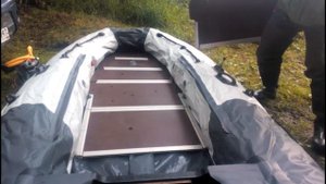 Сборка ПВХ лодки касатка 335