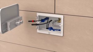 Кнопка смыва Villeroy & Boch Viconnect установка