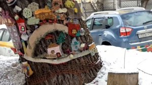 Москва.  Прогулка по Хохловскому переулку.