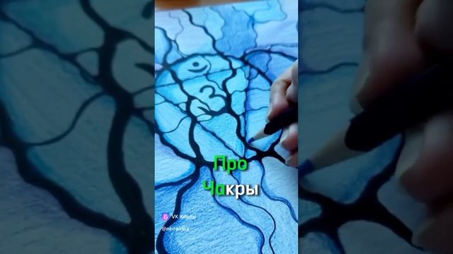 Рисуем чакру Аджна