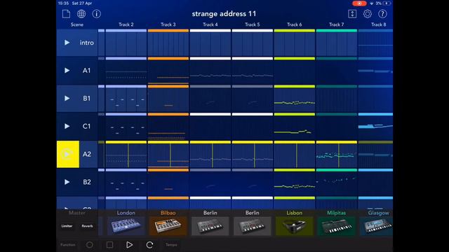 Korg Gadget composition 'Strange Address' смотреть онлайн