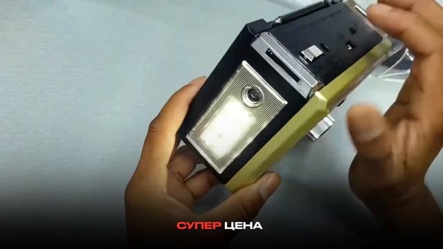 Аккумуляторный фонарь-радио с проигрывателем MP3 смотреть онлайн