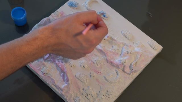 #16 Мастер класс по созданию интерьерной картины из #гипса смотреть онлайн