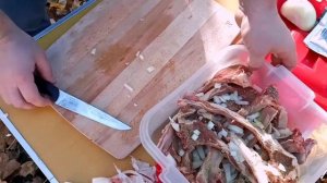 БАРАНЬЯ КОРЕЙКА на мангале.Самый простой и быстрый рецепт.