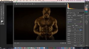 Gold skin effect in Adobe Photoshop  - Create The PURE GOLD Skin! in a Minute.