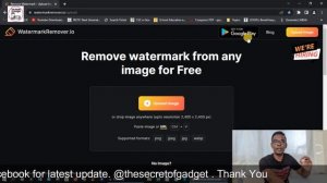 Photo Se Watermark Kaise Remove Kare | Remove Watermark From Your Image | The Secret Of Gadget