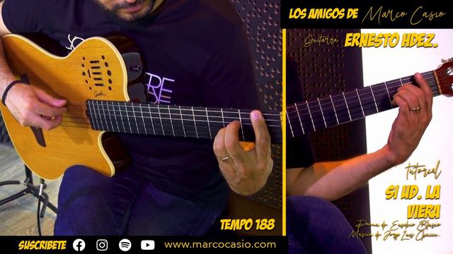SI USTED LA VIERA - Jorge Luis Chacin - Tutorial completo difícil / Marco Casio смотреть онлайн