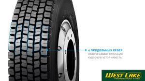 🚚✌Обзор грузовой шины WestLake CM335 на ведущую ось