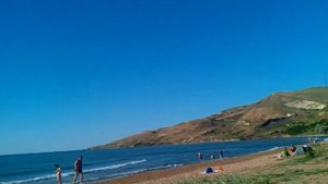 Крым Отдых в поселке Юркино Керчь пляж