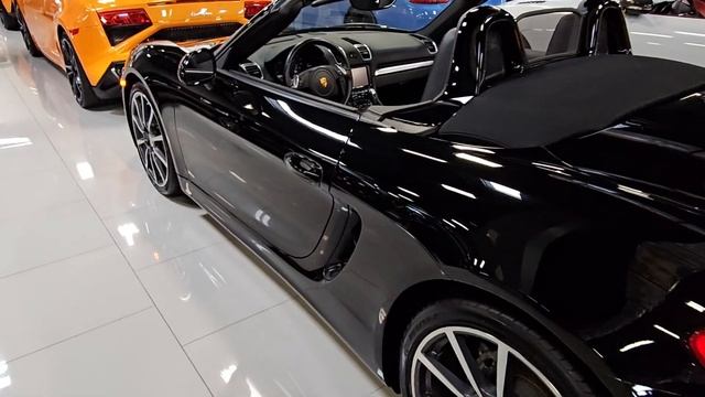 2016 Porsche Boxster Black Edition смотреть онлайн