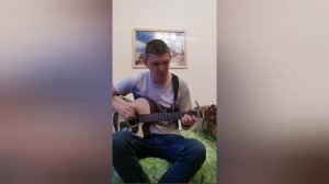 Группа Кино - "Атаман" на гитаре