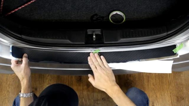 Наклейка на задний бампер для Honda Fit, Honda Jazz смотреть онлайн