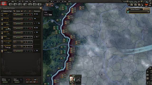 Hearts of Iron 4 Opener - Germany starting strategy смотреть онлайн
