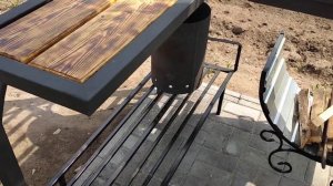 Мангальная зона своими руками.