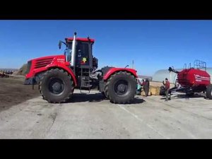 Трактор К 744 р4 зацепили посевной комплекс, ремонт. К742 сбор нового ПК FEAT AGRO (Сезон 2019)