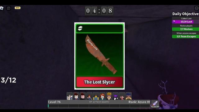 Hidden Weapon THE LOST SLYCER Knife & How To Get // ?Survive The Killer (Public Testing Server) смотреть онлайн
