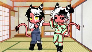 Адский босс: Клоун(Gacha life , Gacha club)