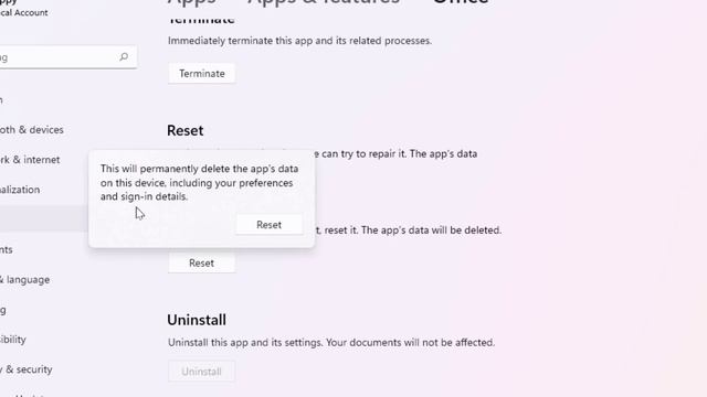 How to Reset Microsoft Office App Word, Excel or PowerPoint to Default Settings in Windows 11 смотреть онлайн
