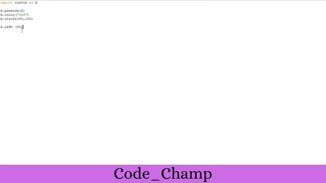 Draw letter B using Python Turtle | python turtle | python turtle graphics