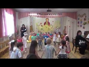 Осенняя сценка грибочки и зайчик. Средняя группа