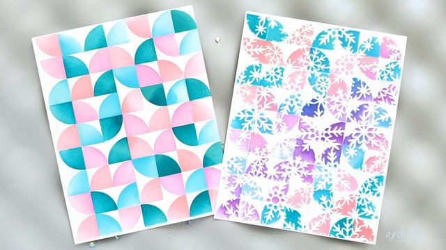 NEW ways to get MORE from LAYERING STENCILS смотреть онлайн