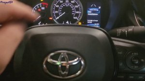 TOYOTA COROLLA E210 HOW TO RESET OIL CHANGE SERVICE LIGHT MESSAGE REMINDER MAINTENANCE PROCEDURE