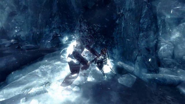 Skyrim Battles - Ebony Warrior vs Karstaag смотреть онлайн