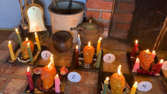 New Moon Witchcraft - New Moon Hearth Service Candle Spells - Candle Magic Class with Madame Pamit смотреть онлайн