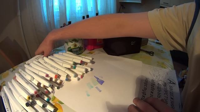 Обзор на маркеры Touch из Китая / Chinese touch markers review 2015 смотреть онлайн