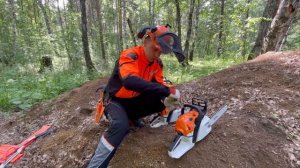 Легкая профи пила, обзор на STIHL MS 241-CM