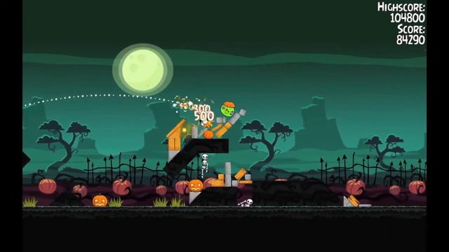 Angry birds seasons ham'o' ween level 2 9 three stars смотреть онлайн