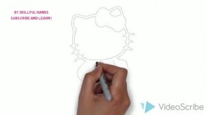 How to Draw a Hello Kitty / Как нарисовать Хелло Китти