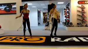 Девушки на стенде Prorab на выставке Mitex-2013 в Москве