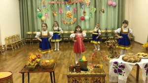 Заводной танец для девочек  на осенний утренник!