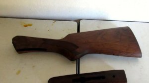 Реставрация оружейного дерева ИЖ-43Е