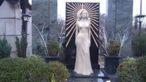 Tombe de Dalida au cimetière de Montmartre|Кладбище Paris Монмартр  Далида